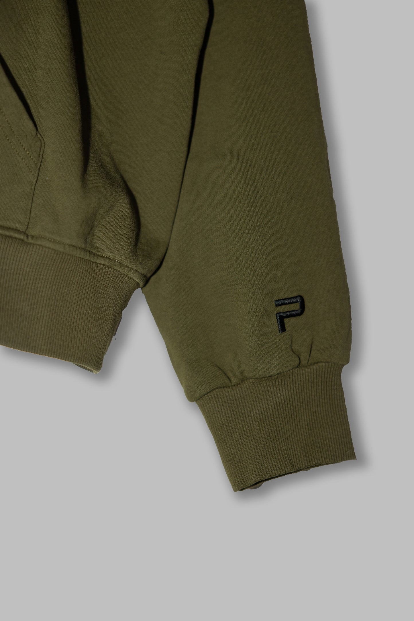 Dark Green Forest Cerebrum Zip Up Hoodie