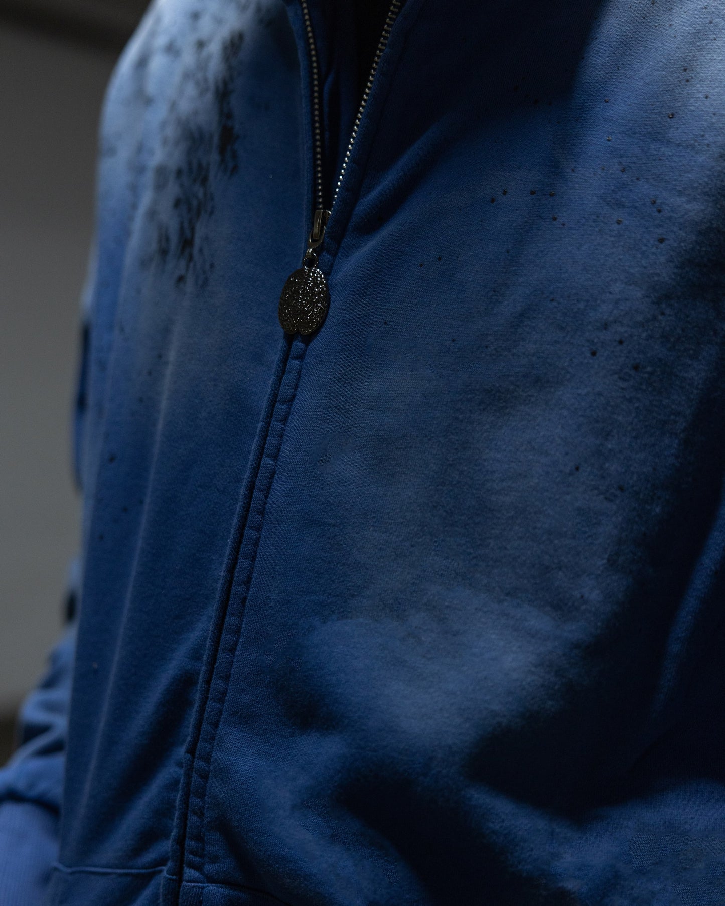Psilocybin Blue Ink Cerebrum Zip Up Hoodie