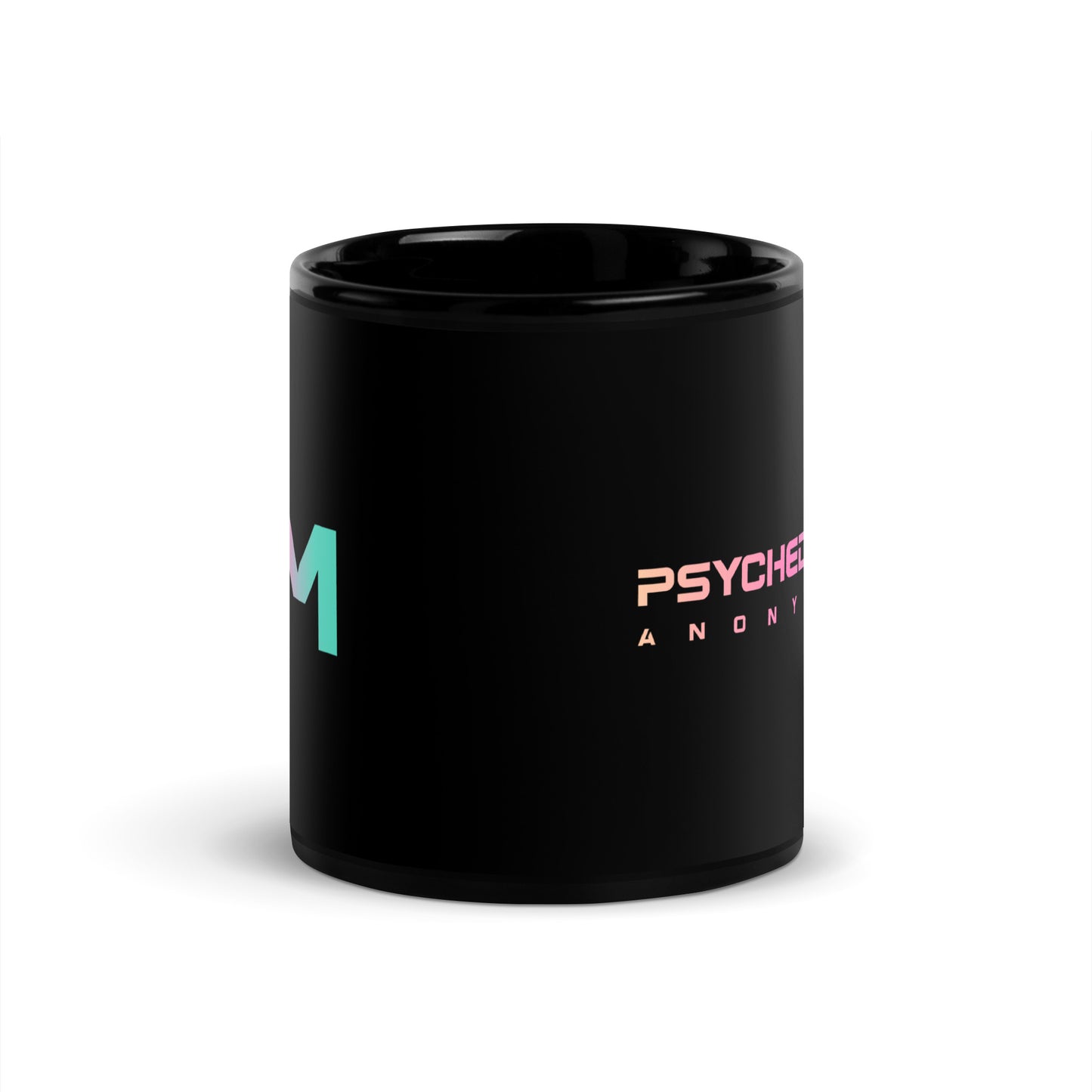 GM PA Black Glossy Mug
