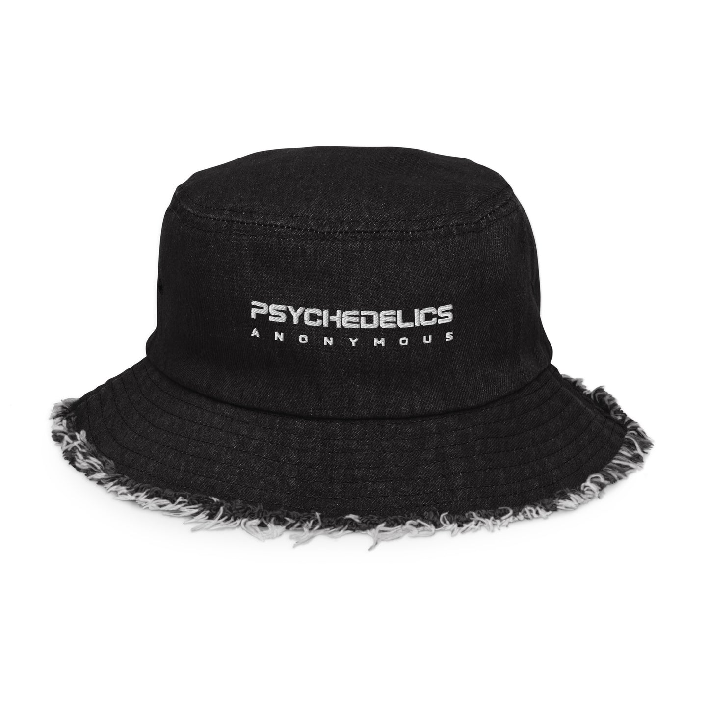 PA Distressed Denim Bucket Hat
