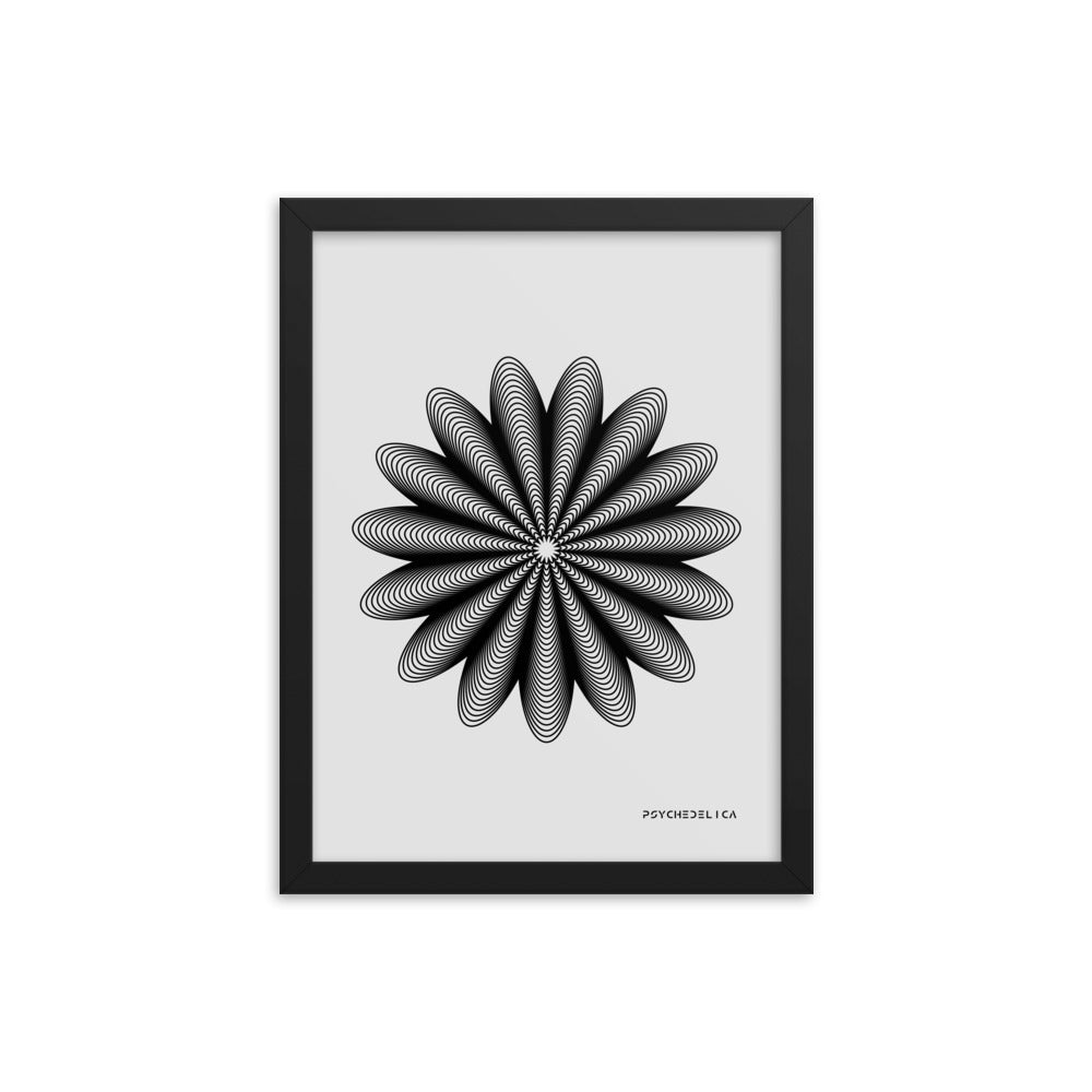 Psychedelica Tree Framed Poster