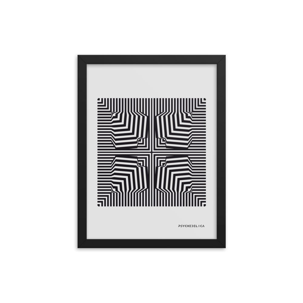 Psychedelica Perplexed Framed Poster