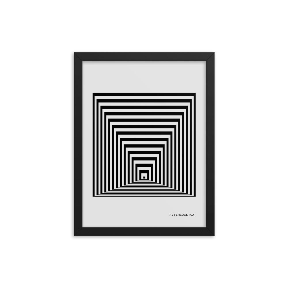 Psychedelica Door Framed Poster