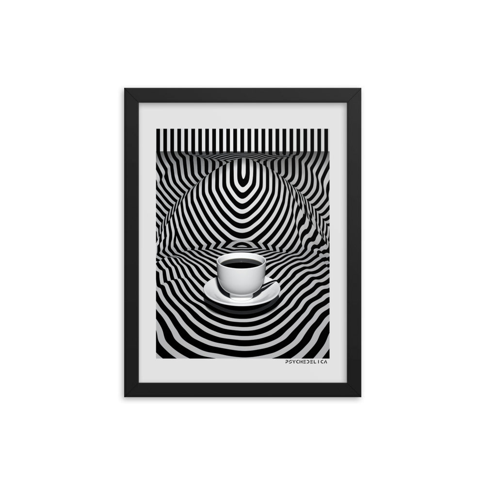 Caffeinated Framed Poster