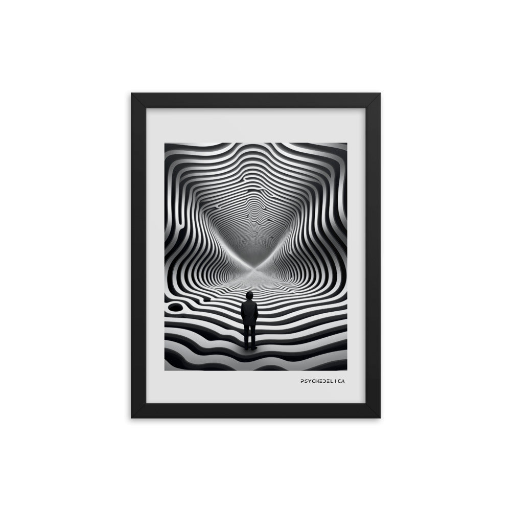 Male Perspective Framed Poster