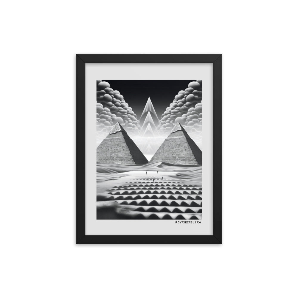 Egyptian Perspective Framed Poster