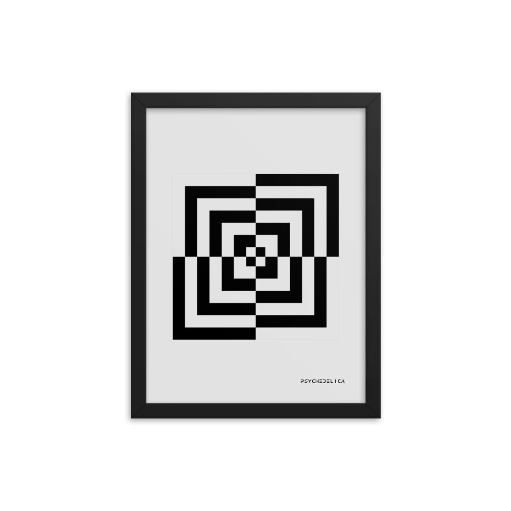 Psychedelica Zoom Framed Poster