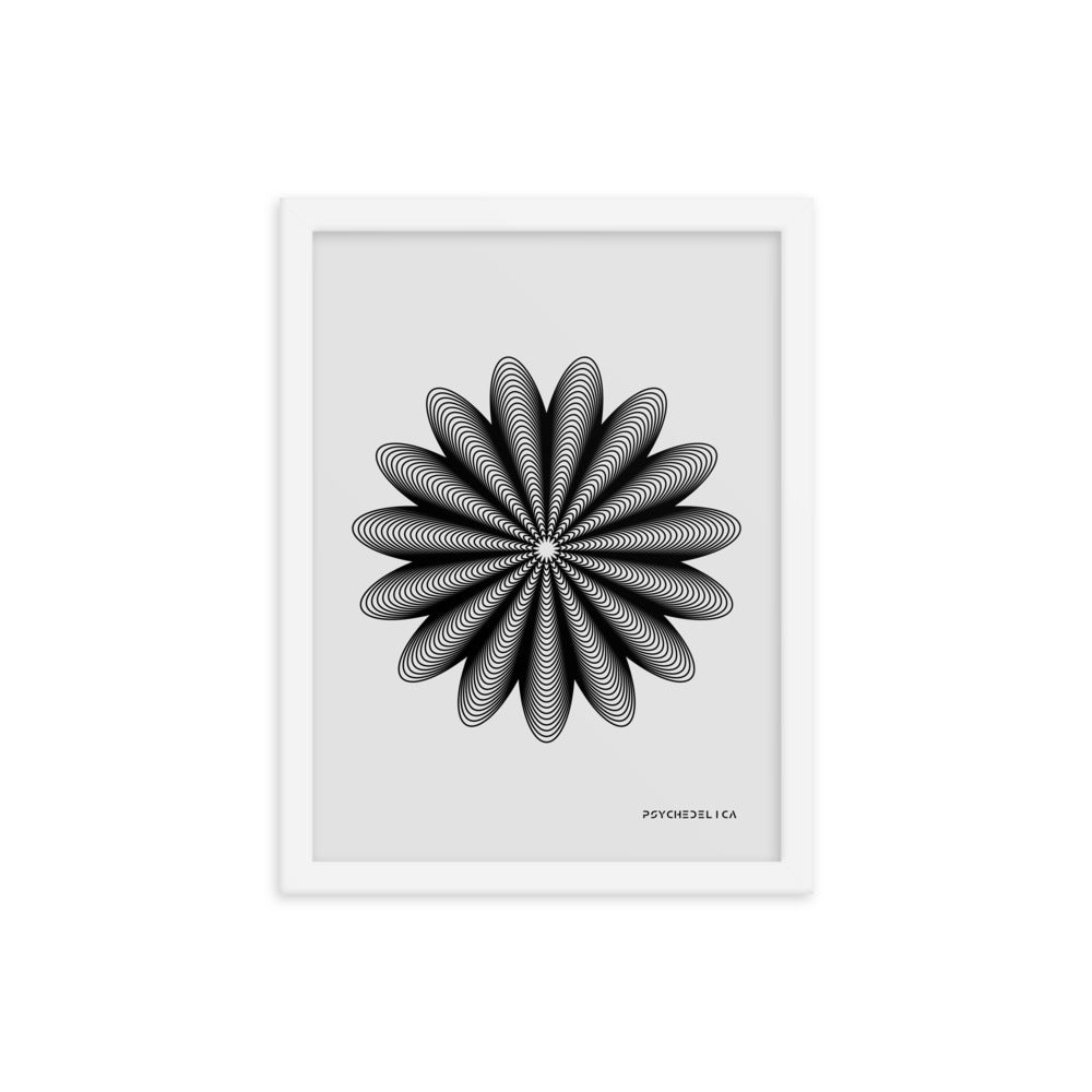 Psychedelica Tree Framed Poster