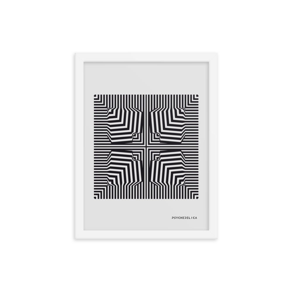 Psychedelica Perplexed Framed Poster
