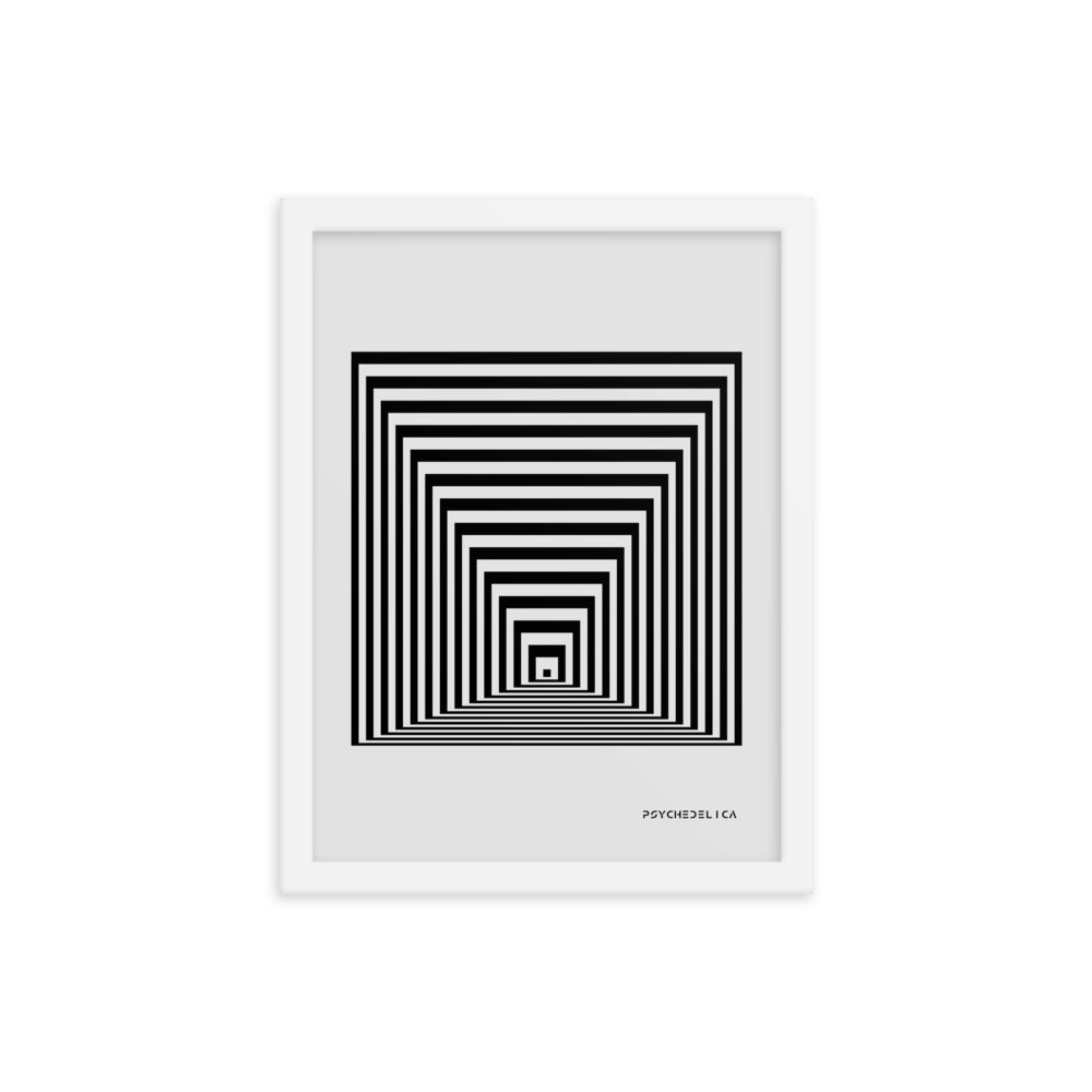 Psychedelica Door Framed Poster