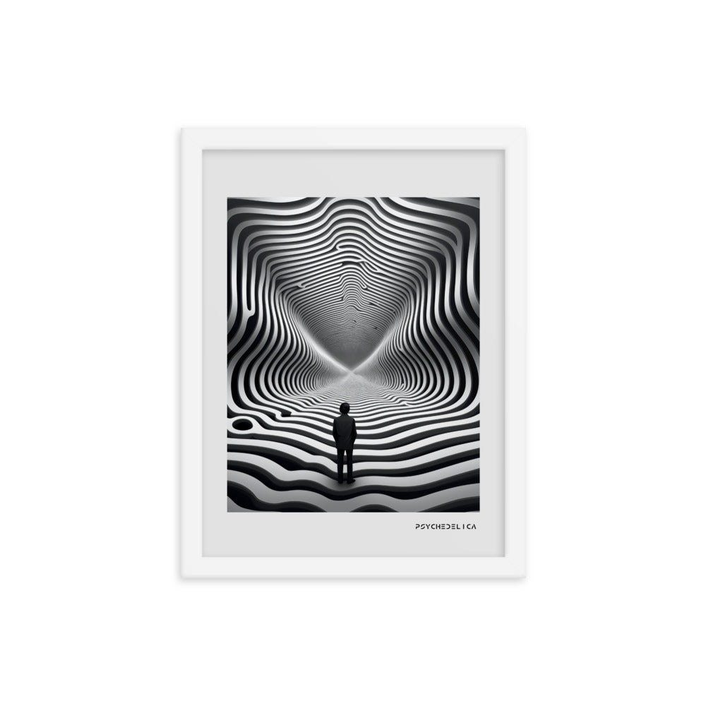 Male Perspective Framed Poster
