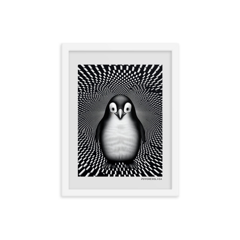 Penguin Animalia Framed Poster