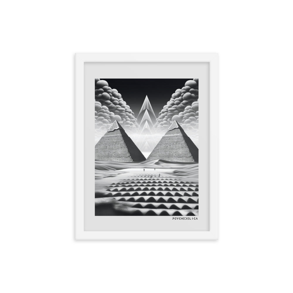 Egyptian Perspective Framed Poster
