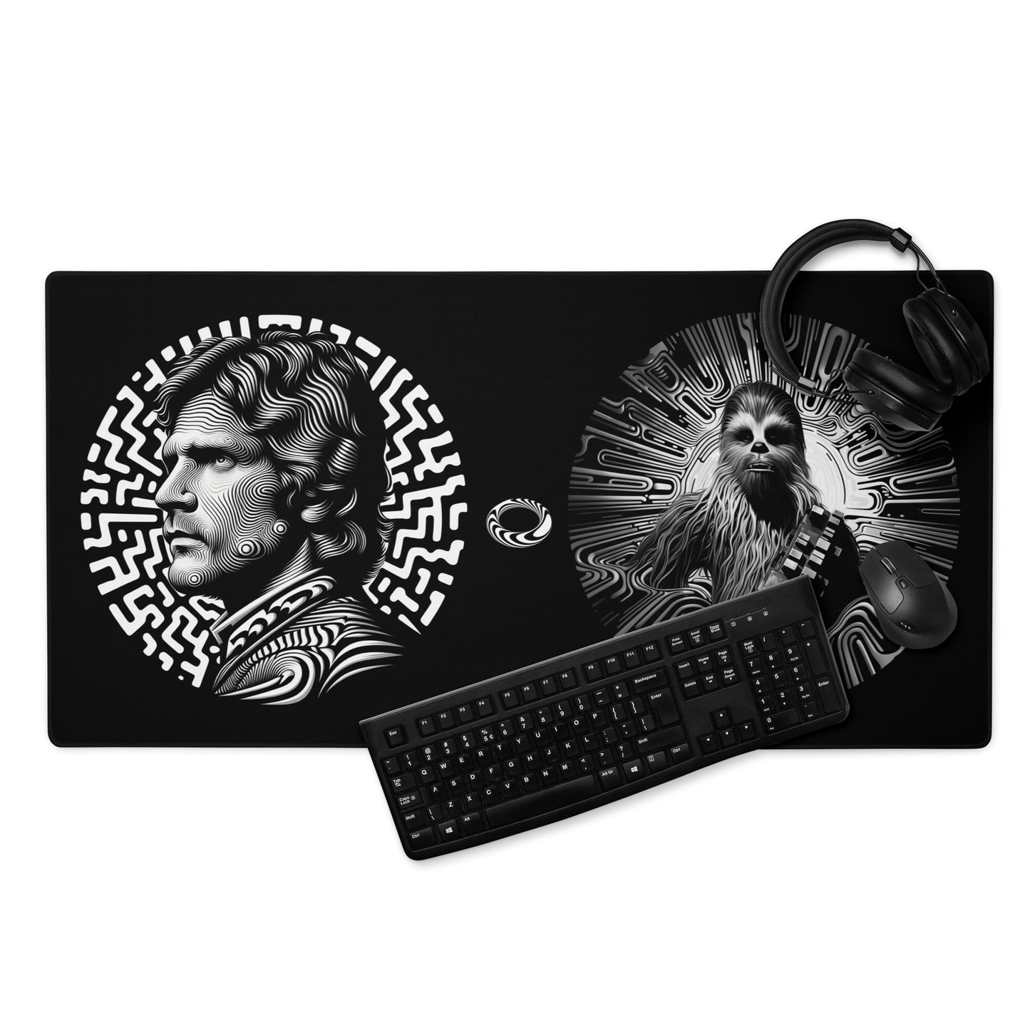 Han Solo x Chewbacca Gaming Mouse Pad