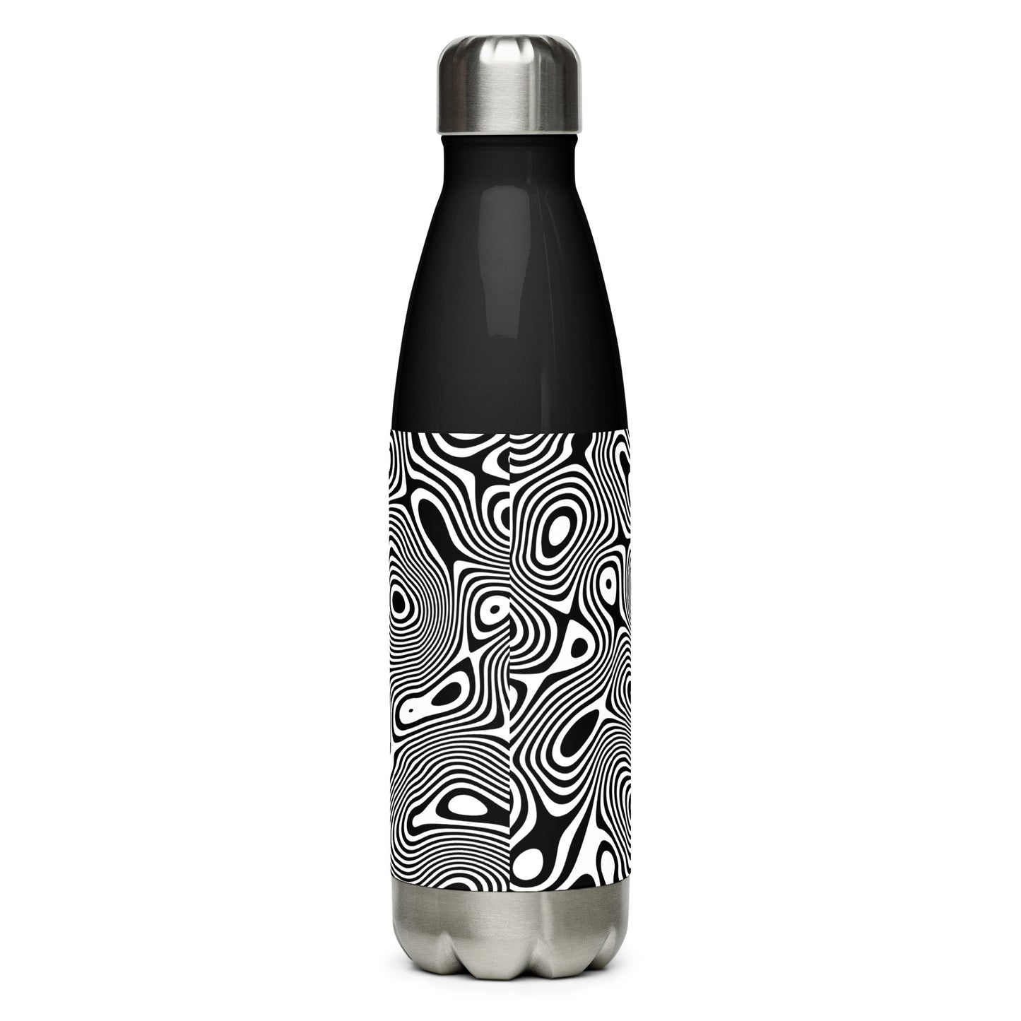Bubbles Illusion Stainless Steel Water Bottle