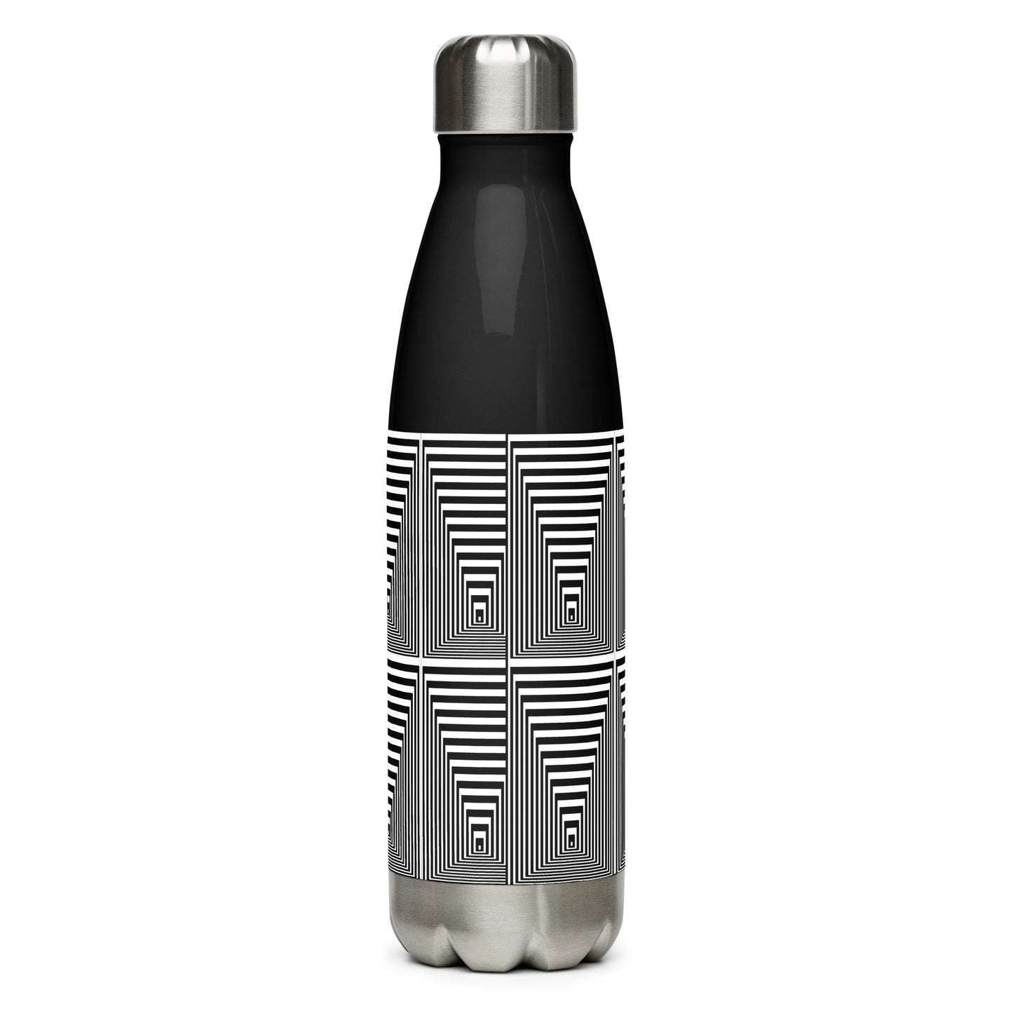 Options Illusion Stainless Steel Water Bottle