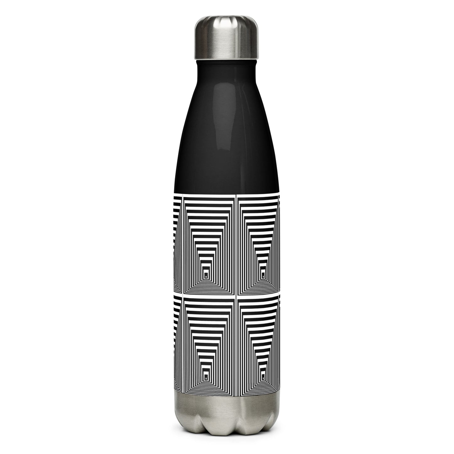 Options Illusion Stainless Steel Water Bottle