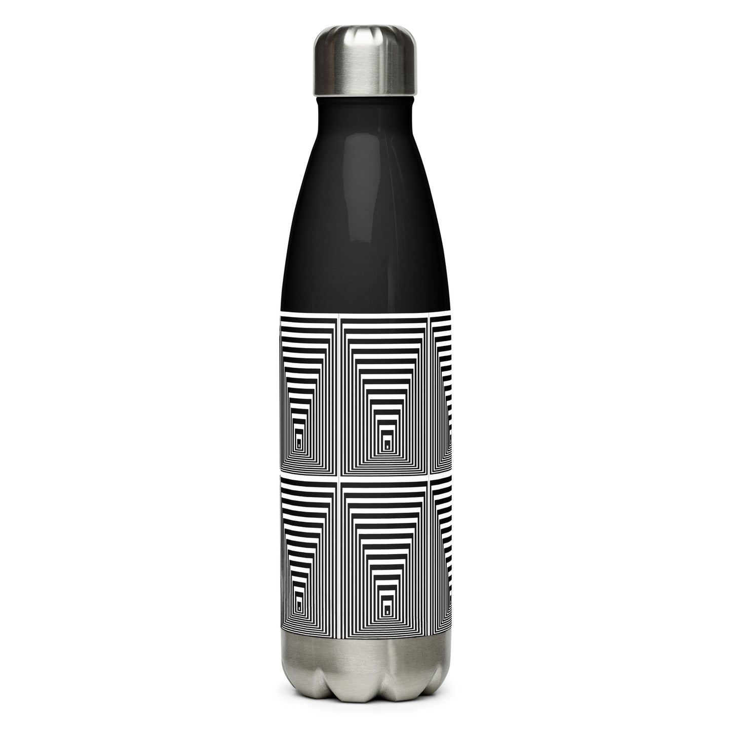 Options Illusion Stainless Steel Water Bottle