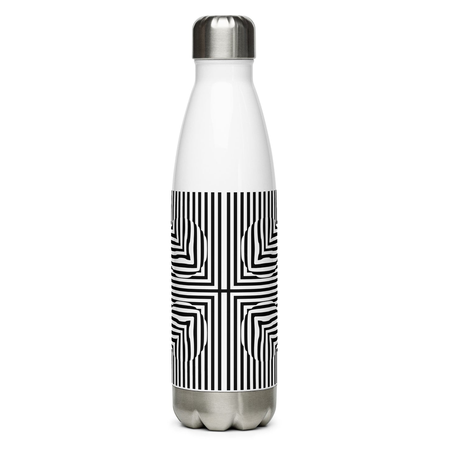 Four Points Illusion Stainless steel Water Bottle
