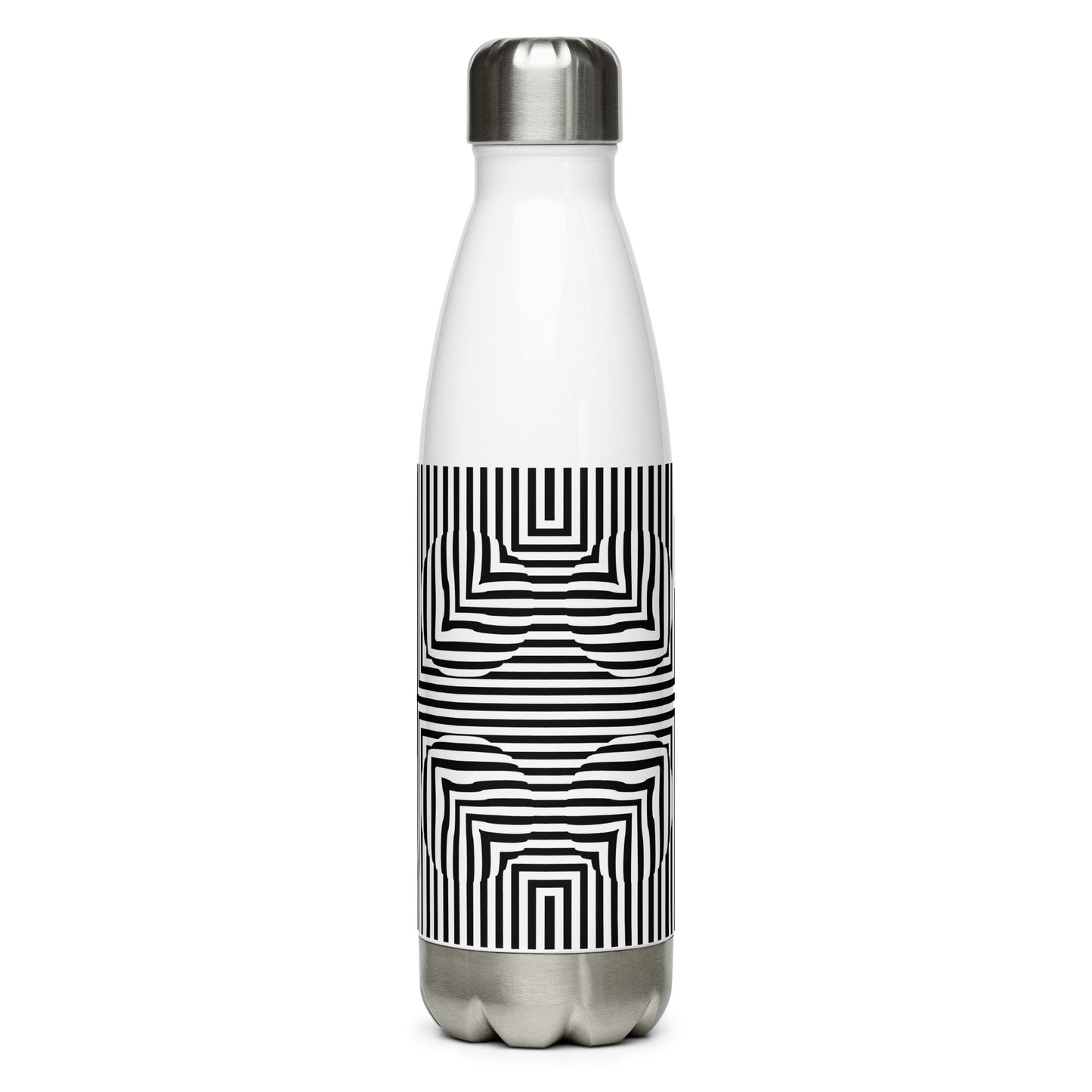 Four Points Illusion Stainless steel Water Bottle