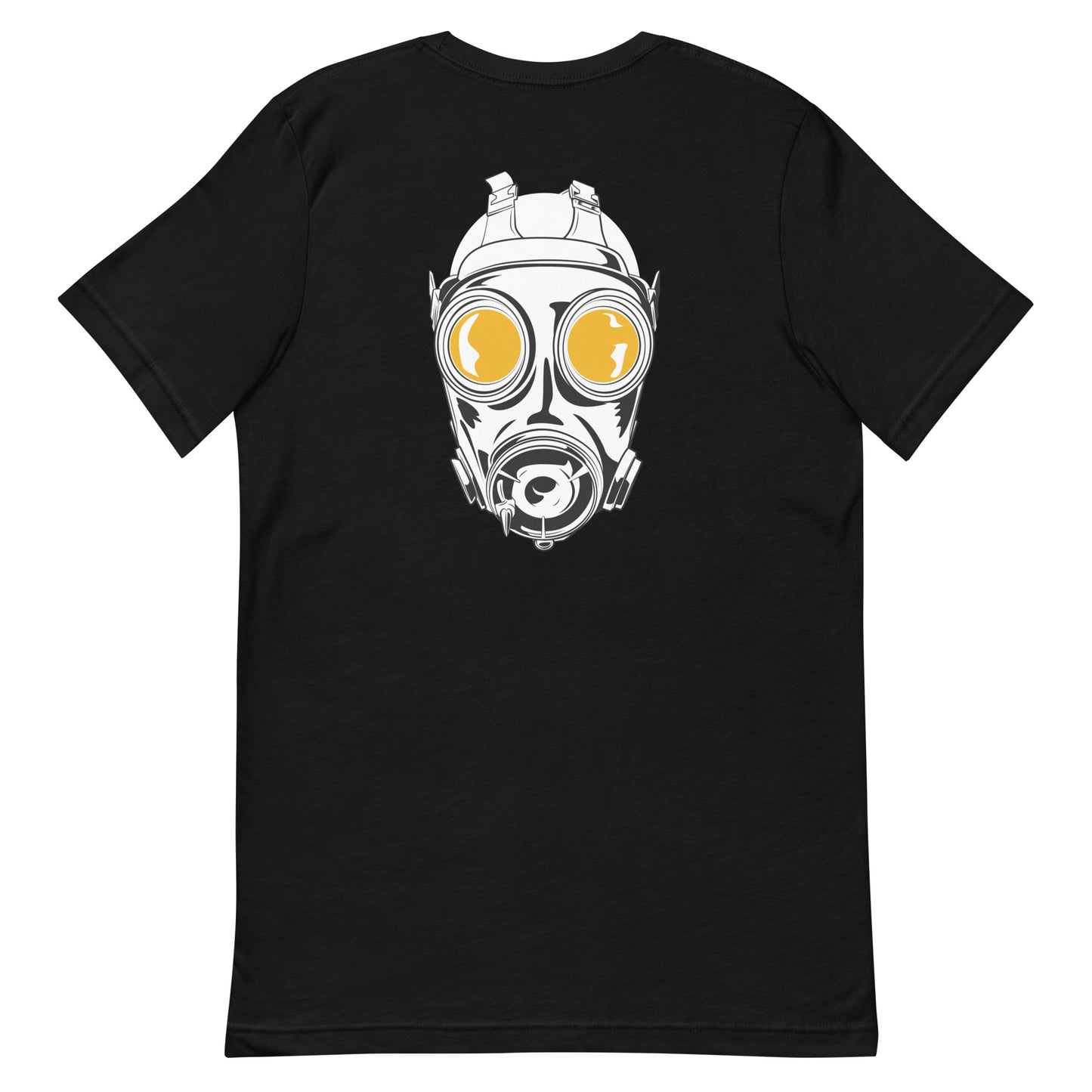 PA Gas Mask Orange & White Unisex t-shirt