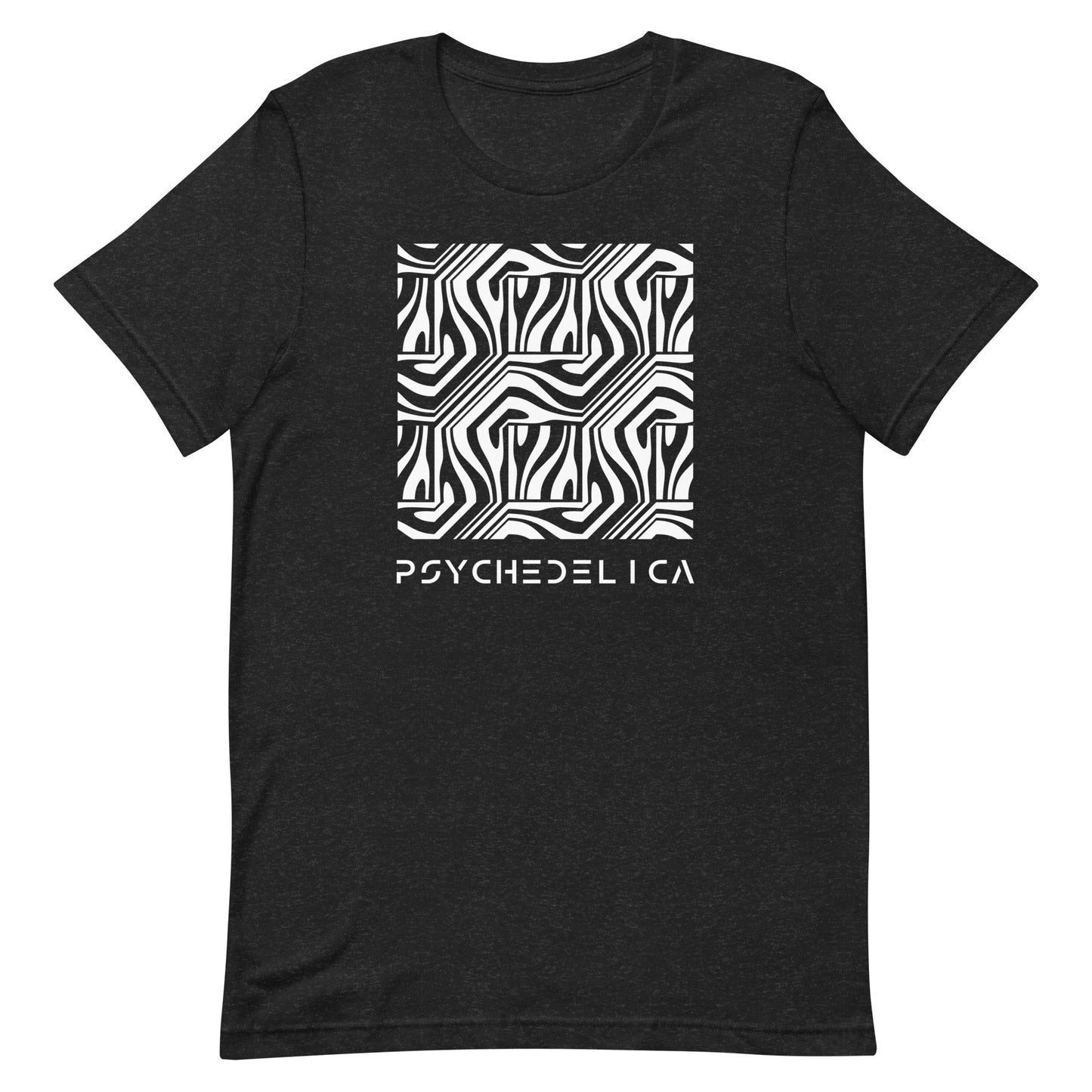Zebra Frame Illusion Unisex t-shirt