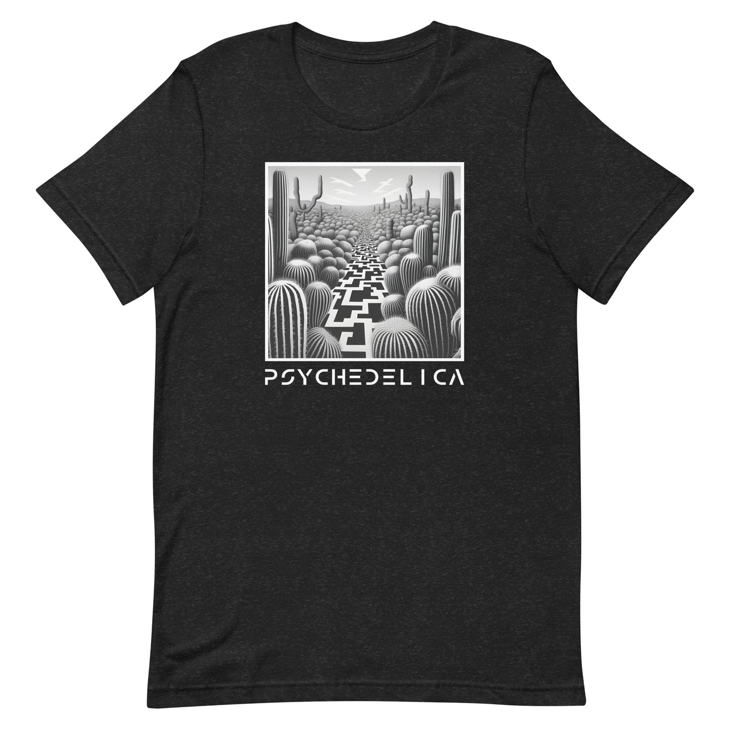 Cacti Path NatureUnisex t-shirt