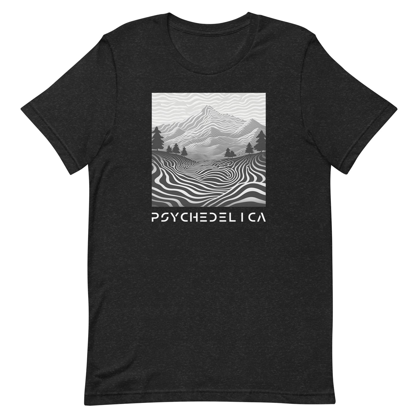 Mt. Fiji Illusion Nature Unisex t-shirt