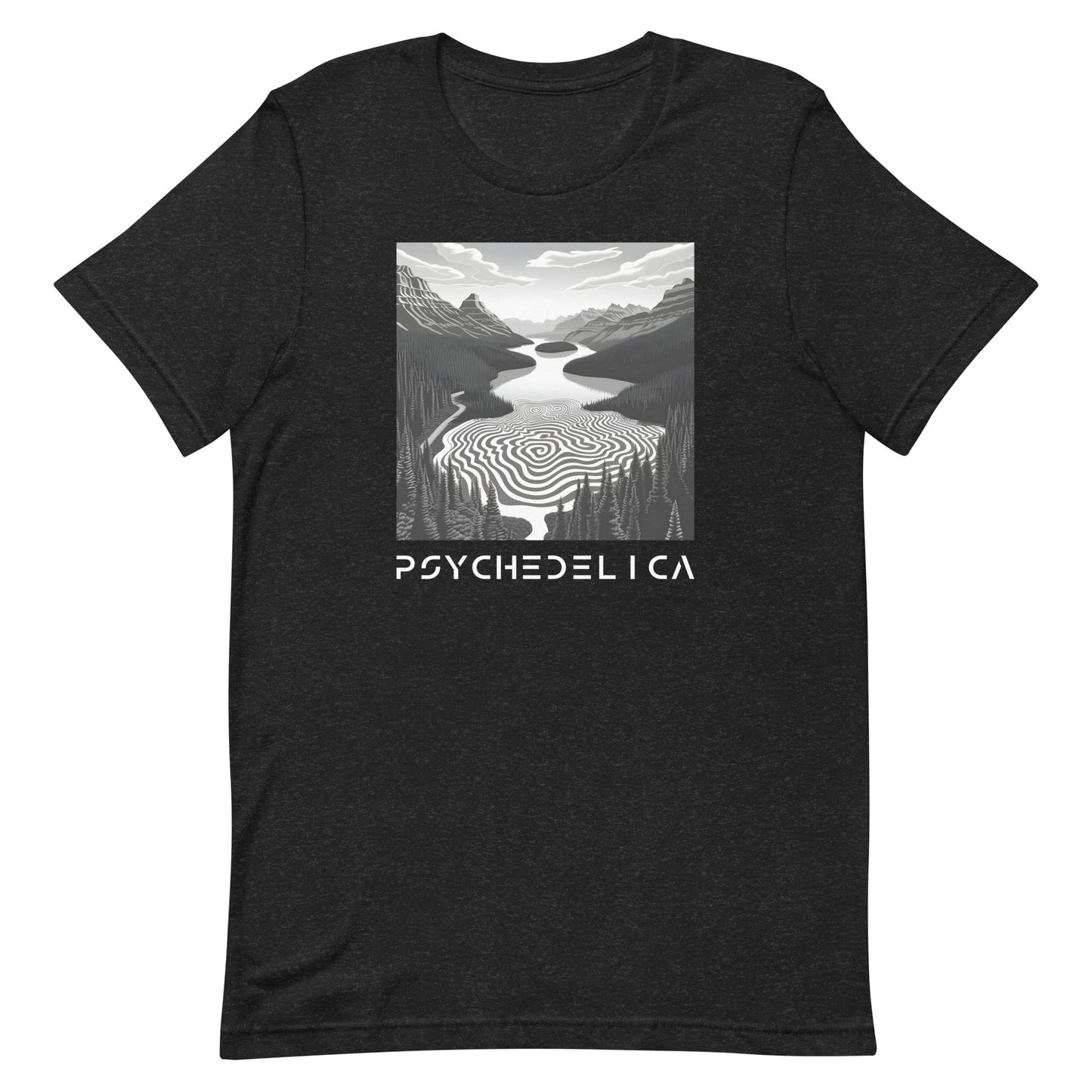 Lake Peyto Illusion Nature Unisex t-shirt