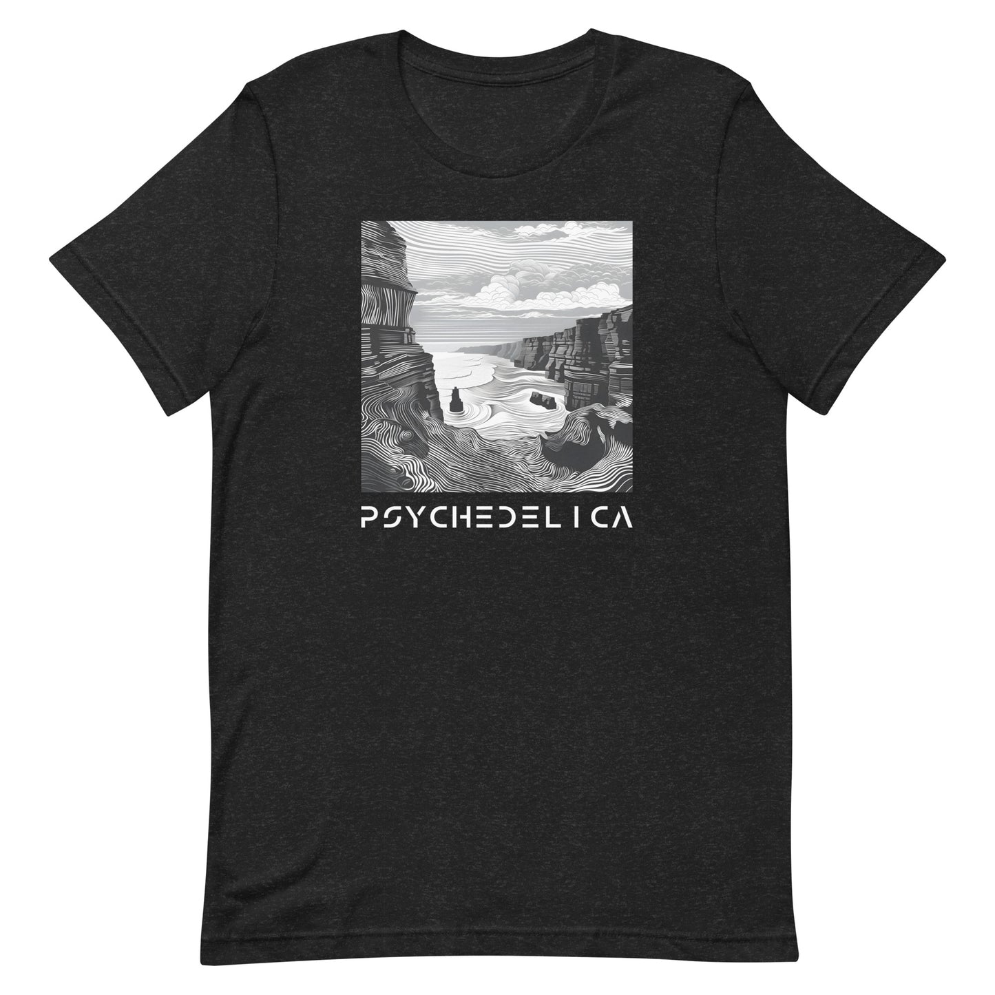 Cliffs of Moher Illusion Nature Unisex t-shirt