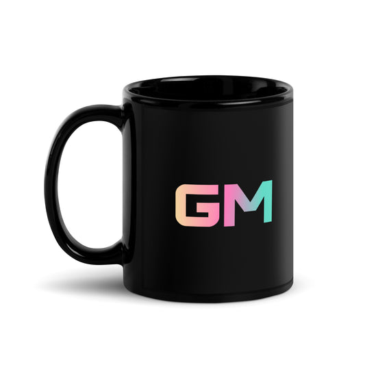 GM PA Black Glossy Mug