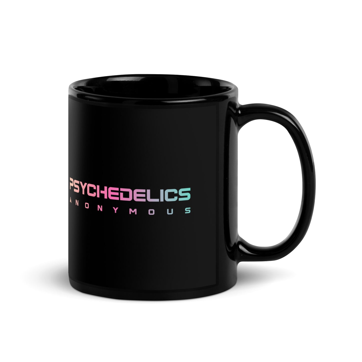 GM PA Black Glossy Mug