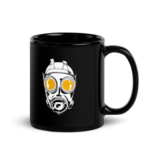PA BTC Black Glossy Mug