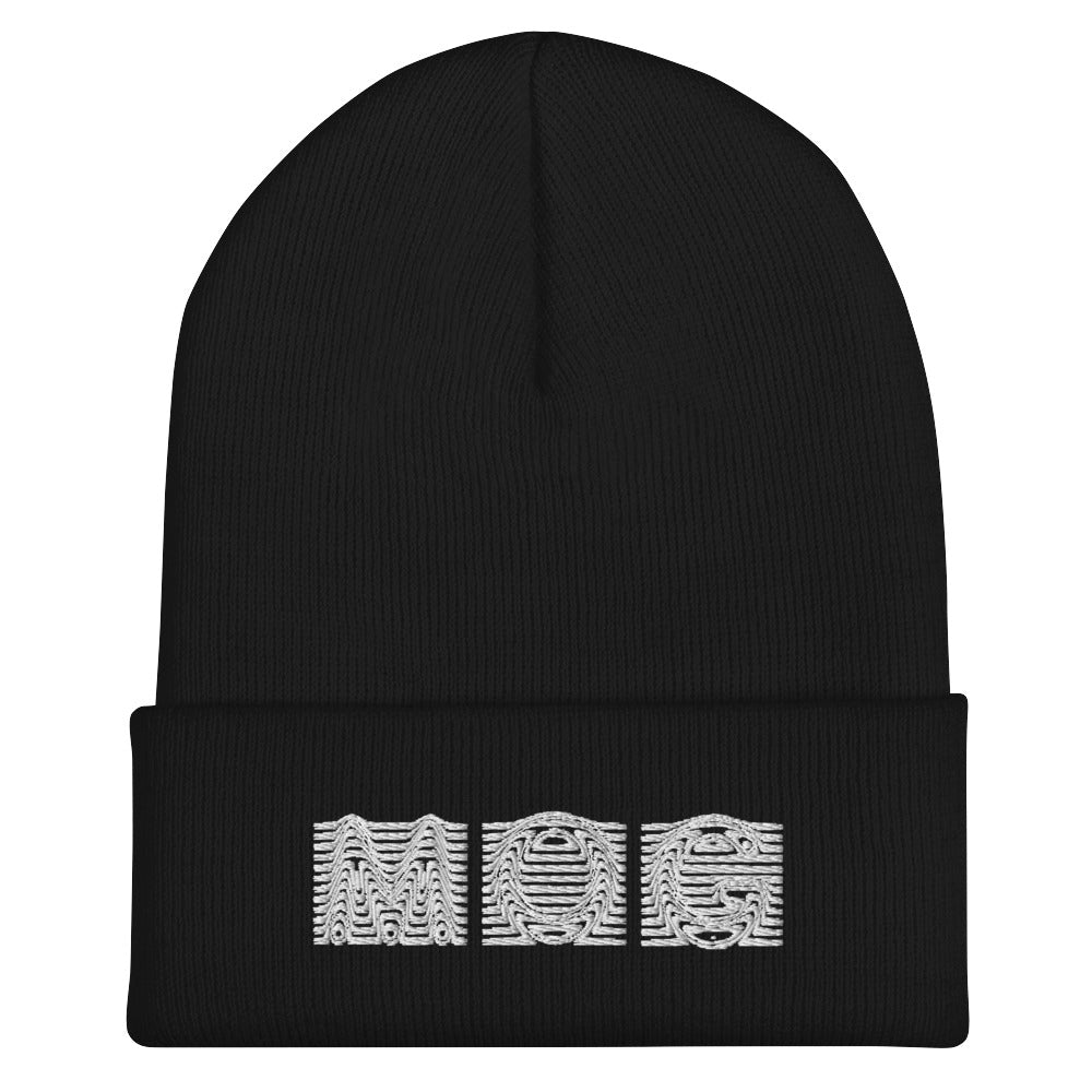 Mog Meme Cuffed Beanie