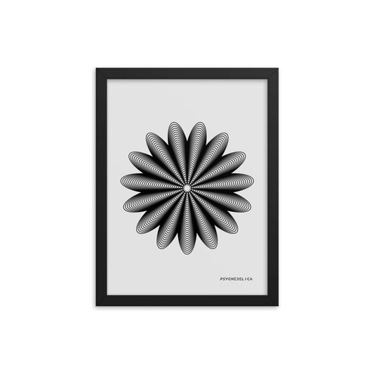 Psychedelica Tree Framed Poster