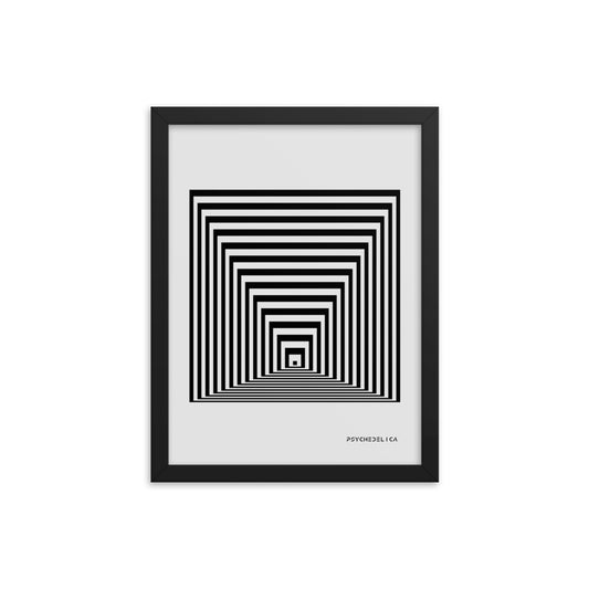 Psychedelica Door Framed Poster