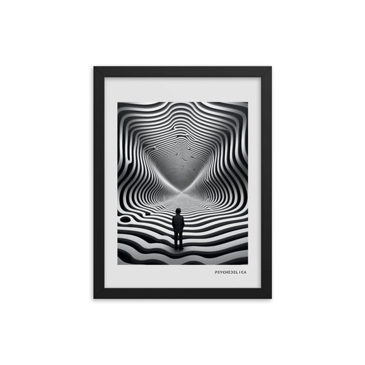 Male Perspective Framed Poster