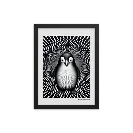 Penguin Animalia Framed Poster