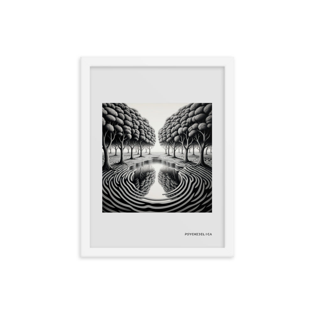 The Upside Down Nature Framed Poster