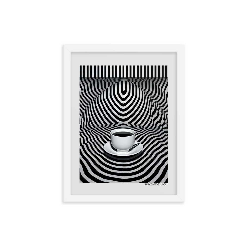 Caffeinated Framed Poster