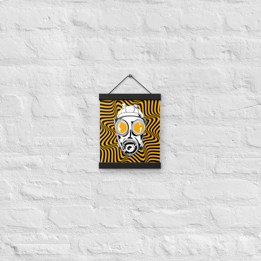 PA BTC Gask Mask Poster with Hangers