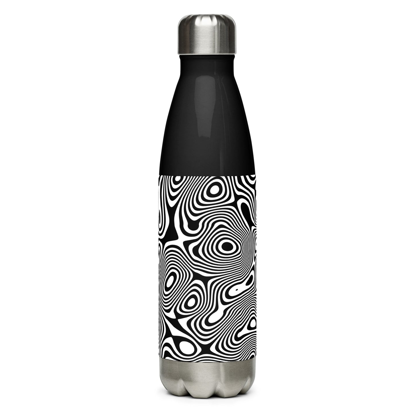 Bubbles Illusion Stainless Steel Water Bottle