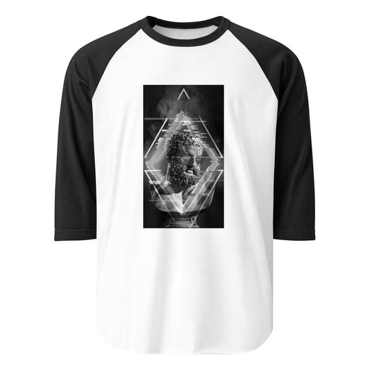 Herculean Wanders Perspective 3/4 Sleeve Raglan Shirt