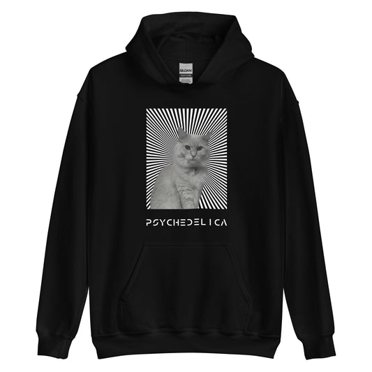 Cat Dyno Illusion Unisex Hoodie