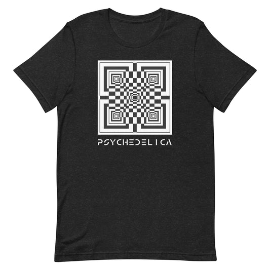 QR Tunnel Illusion Unisex t-shirt