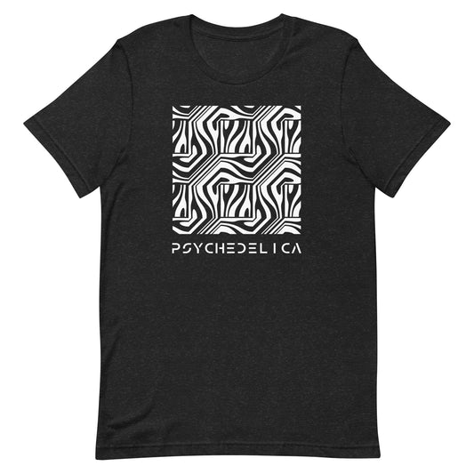 Zebra Frame Illusion Unisex t-shirt