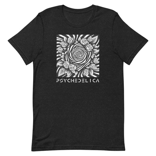 Roses Illusion Nature Unisex t-shirt