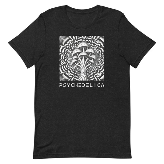 Magic Shroom Illusion Nature Unisex t-shirt
