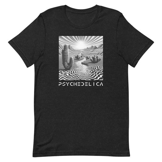 Cacti Illusion Nature Unisex t-shirt