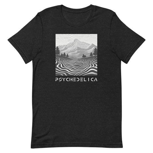 Mt. Fiji Illusion Nature Unisex t-shirt